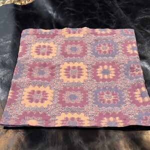 NWT Free People intimately Vintage/bohemian/hippie style Patterned Fabric Square